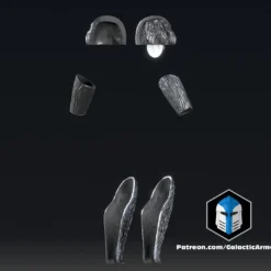 Tigris Of Gaul Armor And Weaponry - 3D Print Files -Galacticarmory Store GaulArmor3