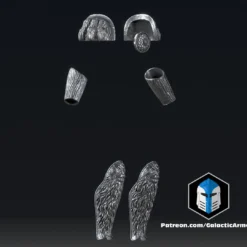 Tigris Of Gaul Armor And Weaponry - 3D Print Files -Galacticarmory Store GaulArmor5