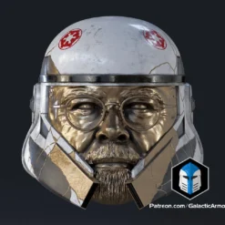 Captain Enoch Night Trooper Helmet - 3D Print Files -Galacticarmory Store GeorgeLucasFaceAlternate