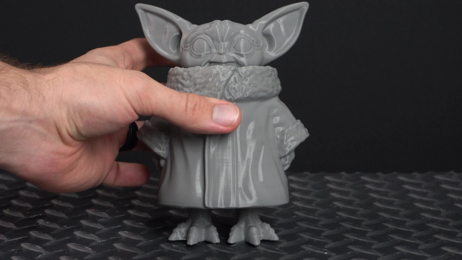 Standing Grogu - Arms At Side - DIY 5 Standing Grogu - Arms At Side - DIY - Image 3