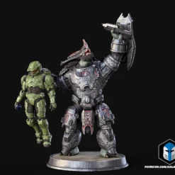 Believe Diorama Figurine - 3D Print Files -Galacticarmory Store HaloBelieveDiorama