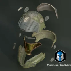 CQB Helmet - 3D Print Files 17 CQB Helmet - 3D Print Files -Galacticarmory Store HaloCQBHelmet Exploded 1