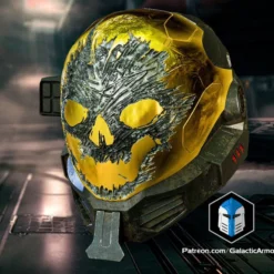 EVA Emile Helmet - 3D Print Files -Galacticarmory Store HaloEVAHelmet