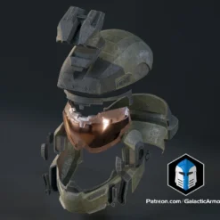Reach Grenadier - Jorge Helmet - 3D Print Files 17 Reach Grenadier - Jorge Helmet - 3D Print Files -Galacticarmory Store HaloReachGrenadier Jorge Helmet Exploded