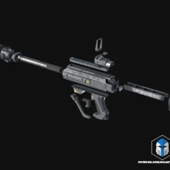 Helldivers 2 - Ultimatum Launcher - 3D Print Files -Galacticarmory Store Helldivers2 Ultimatum Exploded