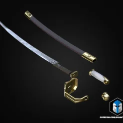 Helldivers 2 - CQC-2 Saber - 3D Print Files 19 Helldivers 2 - CQC-2 Saber - 3D Print Files -Galacticarmory Store HelldiversCQC 2Saber Exploded