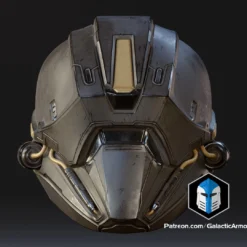 Helldivers 2 - Juggernaut Helmet - 3D Print Files -Galacticarmory Store HelldiversJuggernautHelmet
