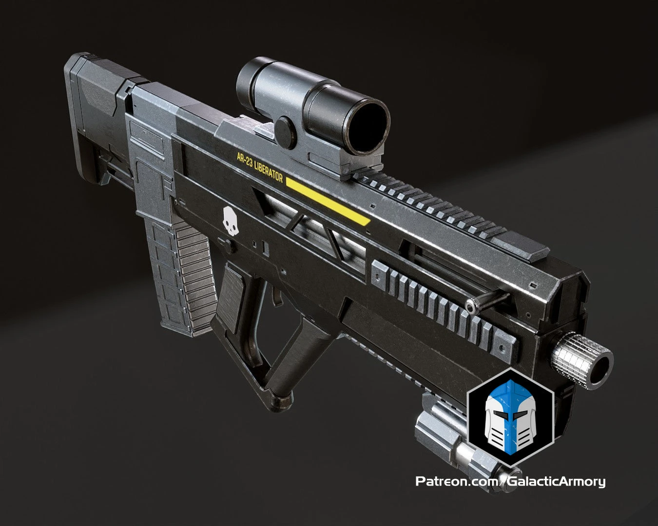 Helldivers 2 Liberator - Pro Version - 3D Print Files 5 Helldivers 2 Liberator - Pro Version - 3D Print Files - Image 3