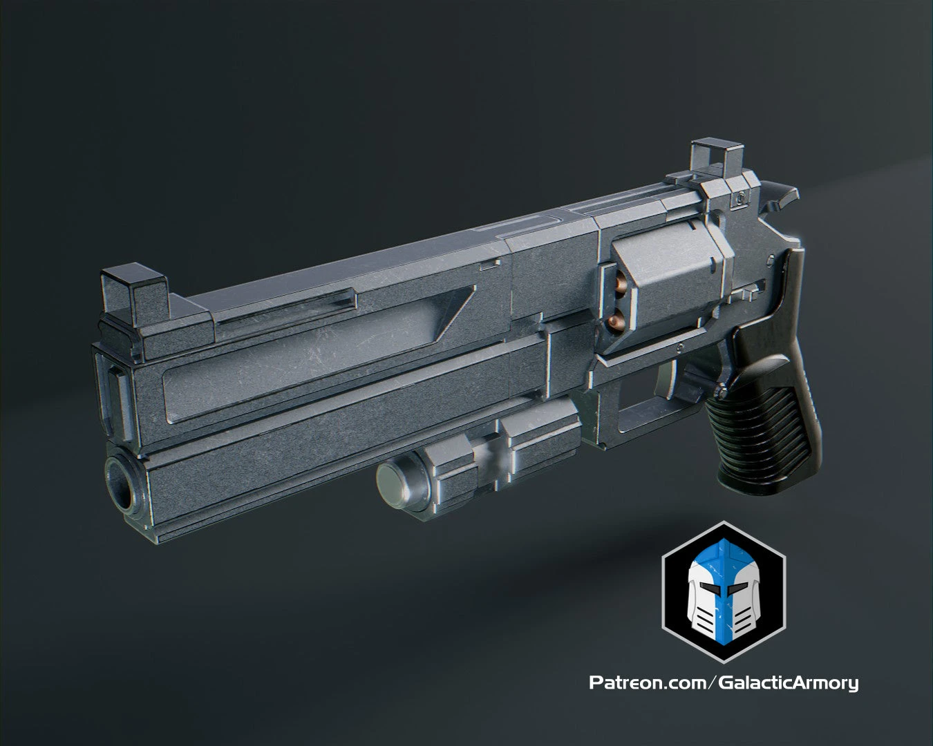 Helldivers 2 - Senator Revolver Pistol - 3D Print Files 5 Helldivers 2 - Senator Revolver Pistol - 3D Print Files - Image 3