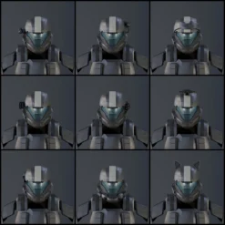 ODST Helmet Accessory Pack - 3D Print Files -Galacticarmory Store HelmetAccessories ODST scaled