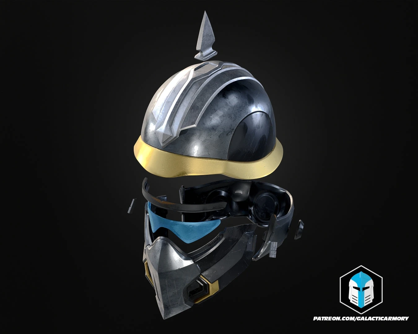Helldivers 2 Helmet - Honorary Guard - 3D Print Files 10 Helldivers 2 Helmet - Honorary Guard - 3D Print Files - Image 8