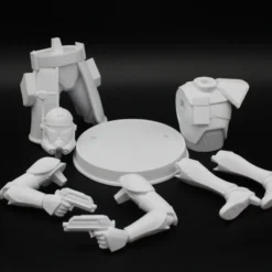 Captain Rex Figurine - Pose 1 - DIY -Galacticarmory Store IMG 2782