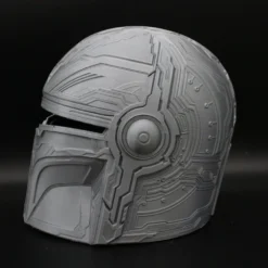 Cyberpunk Techno Mando Helmet - DIY -Galacticarmory Store IMG 3941 scaled