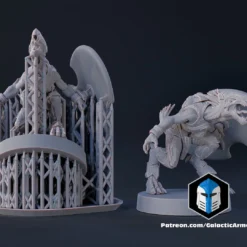 1:48 Scale Jackal Miniatures - 3D Print Files -Galacticarmory Store JackalPose3Side by side