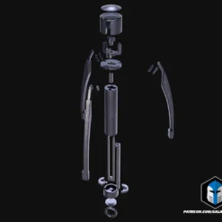 Kay Vess Grappling Hook - 3D Print Files 12 Kay Vess Grappling Hook - 3D Print Files -Galacticarmory Store KayVessGrapplingHook Exploded