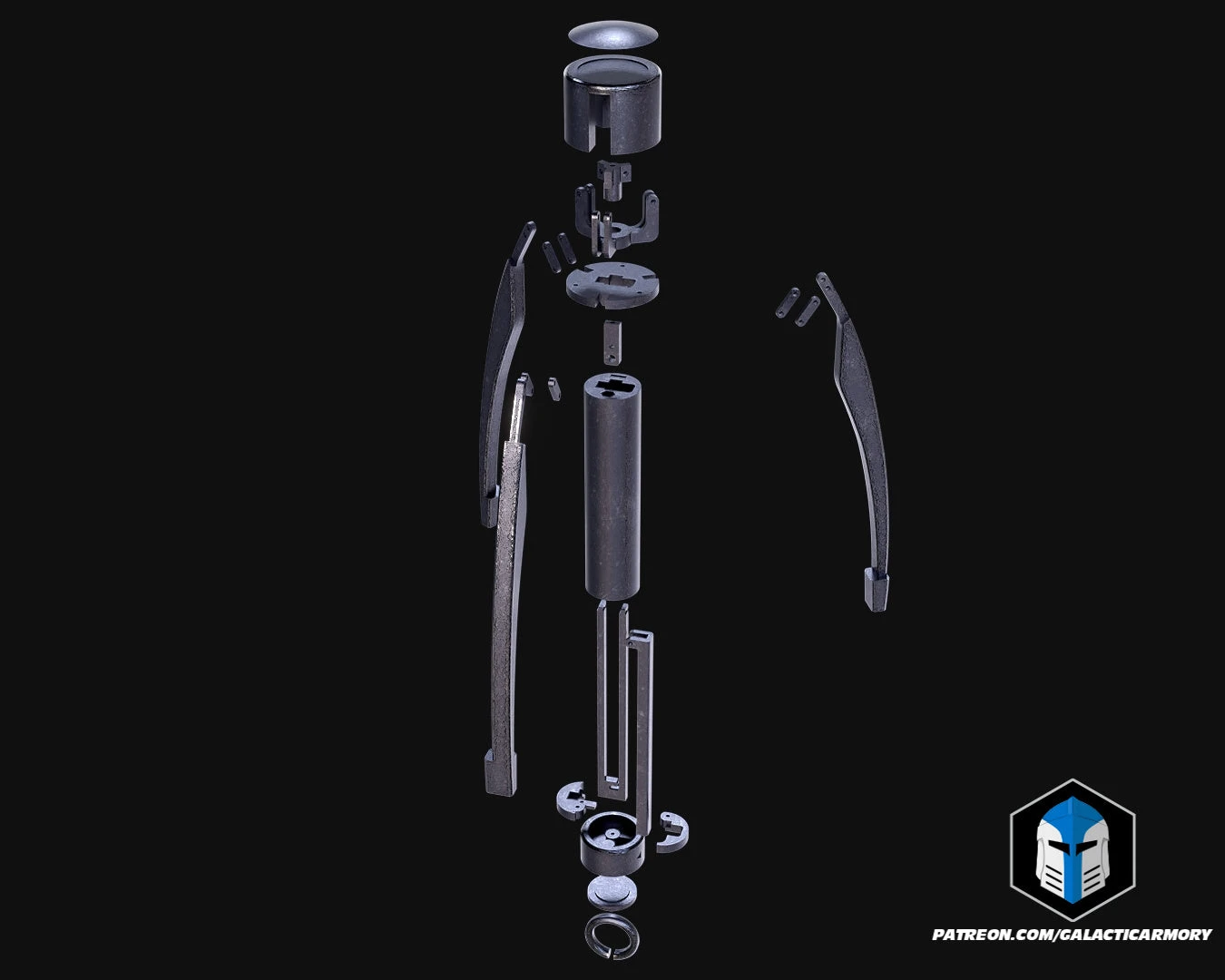 Kay Vess Grappling Hook - 3D Print Files 6 Kay Vess Grappling Hook - 3D Print Files - Image 4