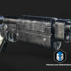 Kyle Katarn K-17 Bryar Blaster - 3D Print Files -Galacticarmory Store KyleKatarnBlaster