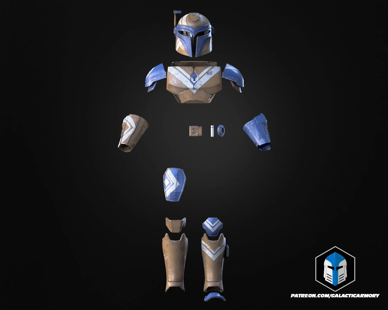Mando Loyalty Helmet And Armor - 3D Print Files 6 Mando Loyalty Helmet And Armor - 3D Print Files - Image 4