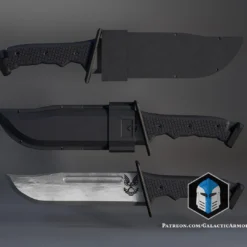M-1 Combat Knife - 3D Print Files -Galacticarmory Store M 1CombatKnife