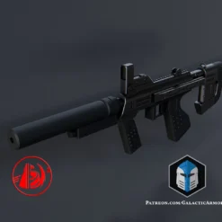 ODST SMG - 3D Print Files -Galacticarmory Store M7SSMG
