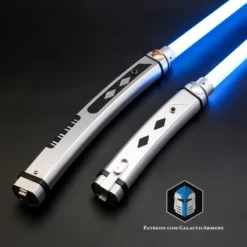 Ahsoka Tano Neopixel Lightsabers W/ Blades - Lightsaber Collection -Galacticarmory Store MG 8270 scaled