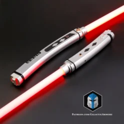 Ahsoka Tano Neopixel Lightsabers W/ Blades - Lightsaber Collection -Galacticarmory Store MG 8280 scaled