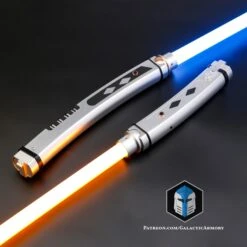 Ahsoka Tano Neopixel Lightsabers W/ Blades - Lightsaber Collection -Galacticarmory Store MG 8281