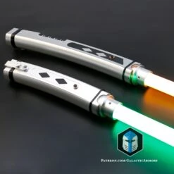 Ahsoka Tano Neopixel Lightsabers W/ Blades - Lightsaber Collection -Galacticarmory Store MG 8292