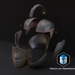 Marrok Armor - 3D Print Files -Galacticarmory Store MarrokHelmet Exploded 1e7f9fc2 4860 46ea 9411 adf389bc036c