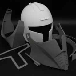 Bartok Medieval Commander Cody Helmet - DIY -Galacticarmory Store MedievalCommanderCody Disassembled scaled