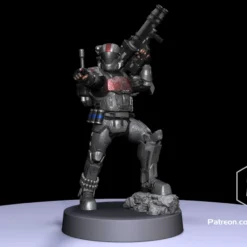 1:48 Scale Alpha 9 ODST Miniatures - 3D Print Files -Galacticarmory Store Mickey 2