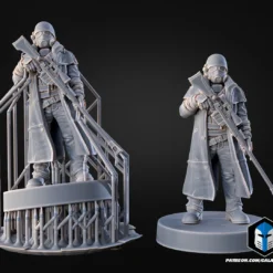 1:48 Scale NCR Rangers - 3D Print Files -Galacticarmory Store NCRRangerPre Supported