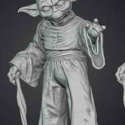 Life Sized Yoda Statue - Pose 1 - DIY 12 Life Sized Yoda Statue - Pose 1 - DIY -Galacticarmory Store NoOuterCloak