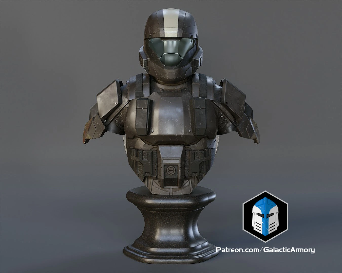 ODST Bust - 3D Print Files 5 ODST Bust - 3D Print Files - Image 3