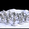 1:48 Scale Clone Trooper Army - Officer Class - 3D Print Files 1 1:48 Scale Clone Trooper Army - Officer Class - 3D Print Files -Galacticarmory Store OfficerCloneTroopers NoLAAT scaled