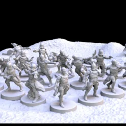 1:48 Scale Clone Trooper Army - Officer Class - 3D Print Files