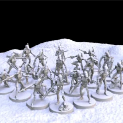 1:48 Scale Battle Droid Army - Officer Class - 3D Print Files