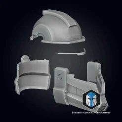 Phase 1 Spartan Mashup Helmet - 3D Print Files -Galacticarmory Store Phase1Spartan Exploded scaled