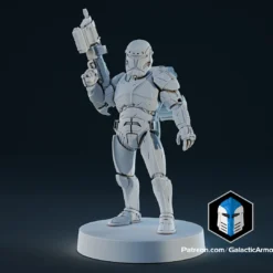 1:48 Scale Republic Commando Miniatures - 3D Print Files -Galacticarmory Store Pose1 Plain dc98ea13 e958 4f6b 8278 6c097ea607bb
