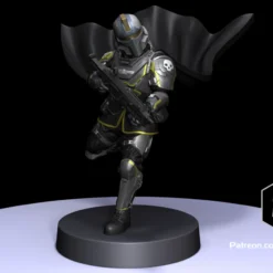 1:48 Scale Helldivers - 3D Print Files -Galacticarmory Store Pose11 a17938e5 362c 40ba b148 95113965b5d5