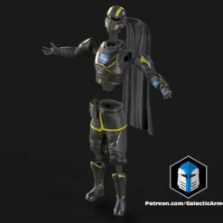 Helldiver 1:6 Scale Figurines - 3D Print Files -Galacticarmory Store Pose1Exploded