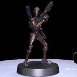 1:48 Scale Battle Droid Army - BX Commando Droids - 3D Print Files -Galacticarmory Store Pose1 258321a3 289b 4ea5 8bd5 4834e34254ae
