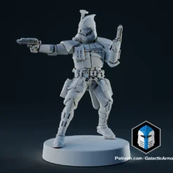 1:48 Scale ARC Troopers - 3D Print Files -Galacticarmory Store Pose2 Plain