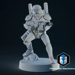 1:48 Scale Republic Commando Miniatures - 3D Print Files -Galacticarmory Store Pose2 Plain 630c5568 64c7 4b58 a921 b9026d0710f0