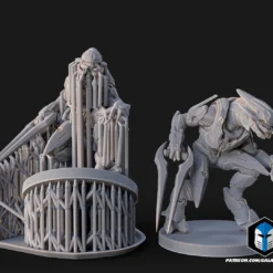 1:48 Scale Elite Miniatures - 3D Print Files -Galacticarmory Store Pose2 Supported