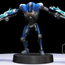 1:48 Scale Battle Droid Army - B2 Class - 3D Print Files -Galacticarmory Store Pose2 119c4843 f545 4c1c 889f 3661a1f7c6b9