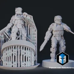 1:48 Scale Alpha 9 ODST Miniatures - 3D Print Files -Galacticarmory Store Pose2 871e6045 3d5d 4b46 b87c 0fa2162e6ab7