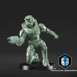 Cortana Figurine - Pose 3 - 3D Print Files