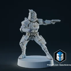 1:48 Scale ARC Troopers - 3D Print Files -Galacticarmory Store Pose3 Plain