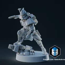 1:48 Scale ARC Troopers - 3D Print Files -Galacticarmory Store Pose4 Plain